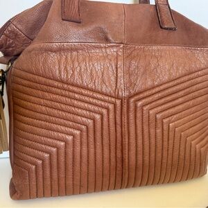 Mood & Day, Chic Leather Shoulder Bag